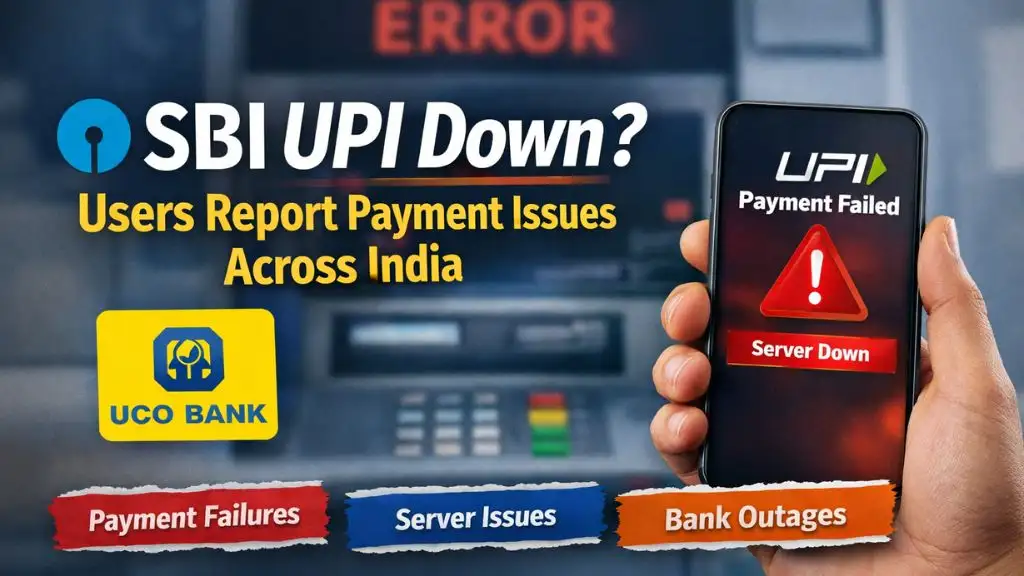 Is SBI UPI Down Today