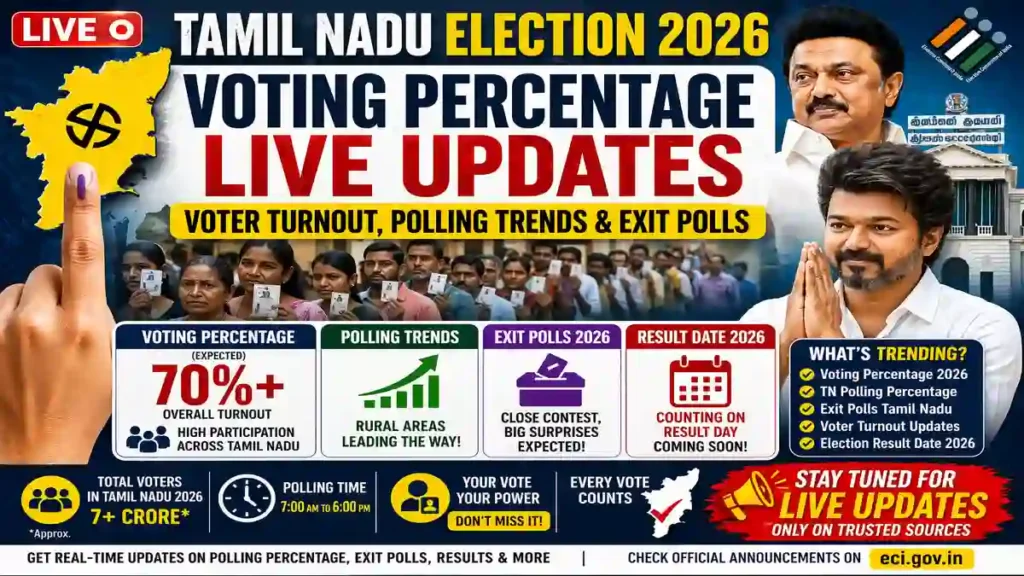 Tamil Nadu Election 2026
